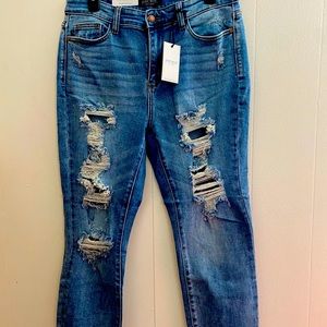 Judy Blue Distressed jeans